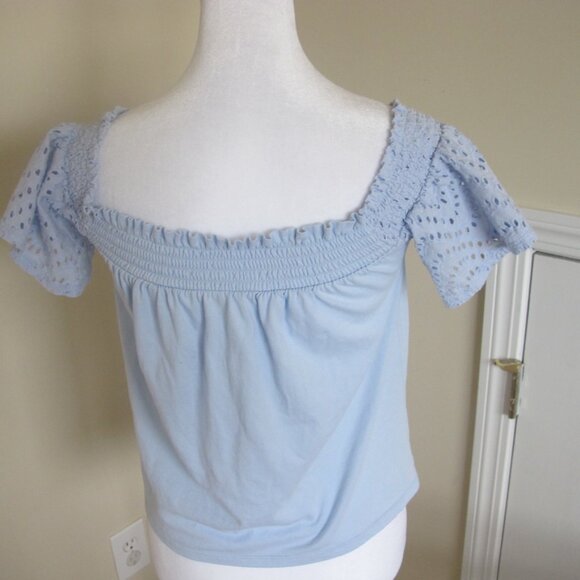 Women's Express One Eleven Short Sleeve Blouse Size XS EUC - Picture 3 of 4